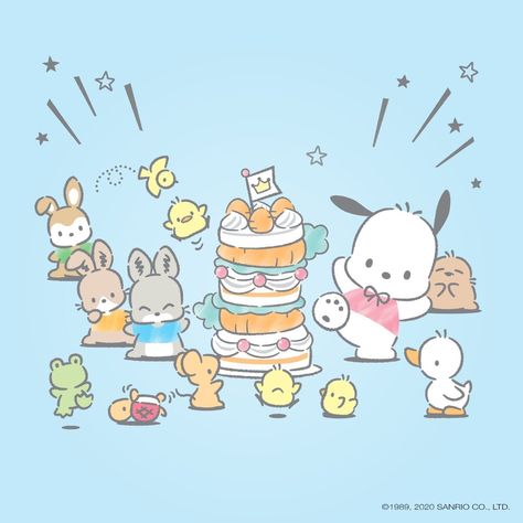 Hello Kitty Friends, Hello Kitty Characters, My Melody Kuromi, Super Mario Art, Leap Year, Mario Art, Sanrio Wallpaper, Hello Kitty My Melody, Japanese Cartoon