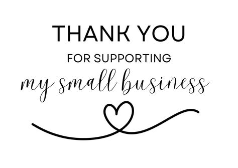 Thank You For Your Support Business, Thank You For Your Order Card Design, Thank You For Supporting Small Business, Thank You For Your Support, Thank You For Your Order, Small Business Owner Quotes, Support Small Business Quotes, Business Owner Quote, Tarot Business