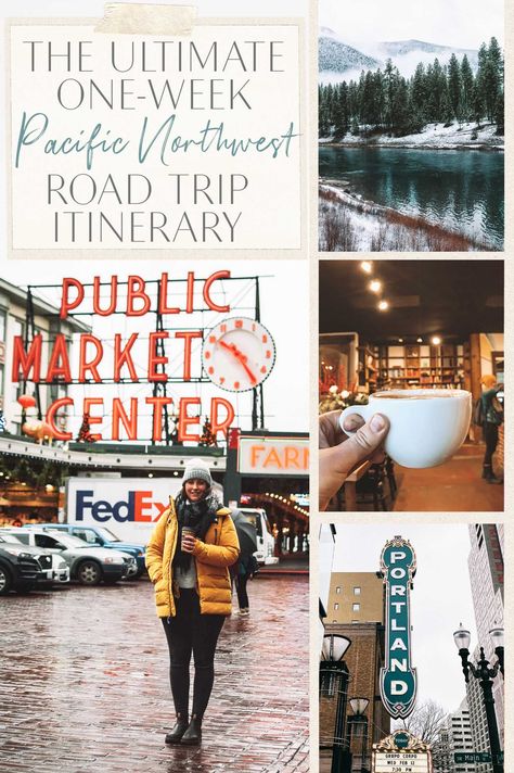 Pacific Northwest Itinerary, Pacific Northwest Vacation Ideas, Seattle To Portland Road Trip, Pacific Northwest Roadtrip, Pacific Northwest Vacation, Pacific Northwest Road Trip Itinerary, Pacific Northwest Travel Itinerary, Pacific Northwest Trip, Pnw Itinerary