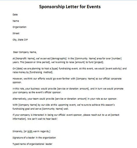 Free Sample Letter For Sponsorship Request For An Event | Every Last Template | Free Download | Sponsorship letter, Letter templates, Marketing letters Marketing Letters, Business Proposal Sample, Sponsorship Letter, Request Letter, Sponsorship Proposal, Event Sponsorship, Proposal Letter, Request For Proposal, Letter Templates Free