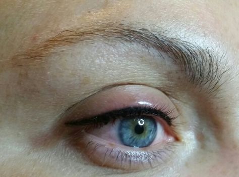 Pmu Eyeliner, Semi Permanent Eyeliner, Permanent Eyeliner, Semi Permanent Makeup, Permanent Makeup, Semi Permanent, Eyeliner, Tattoos, Makeup