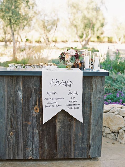 Classic Wedding Centerpieces, Winery Event, Martha Weddings, Beer Wedding, California Wine Country, Rustic Farm Wedding, Beer And Wine, Wine Signs, Wine Country Wedding