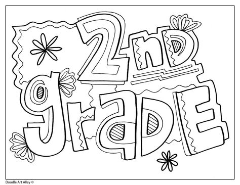 Grade Signs - Classroom Doodles Classroom Doodles, 5th Grade Activities, 5th Grade Worksheets, School Coloring Pages, First Day Of School Activities, Quote Coloring Pages, 2nd Grade Classroom, Coloring Pages For Boys, Color Worksheets