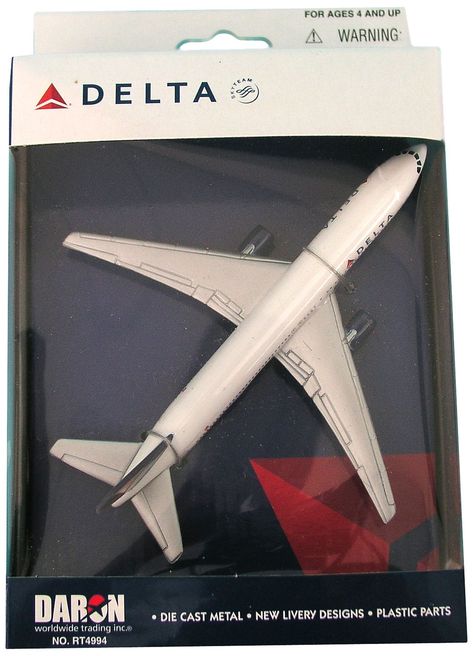 Delta Plane, Toy Airplane, Sports Games For Kids, Diecast Airplanes, Delta Air Lines, Model Airplane, Air Lines, Aircraft Art, Diy Crafts To Do