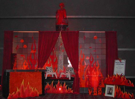 Fire Ideas, Fire N Ice, 8th Grade Dance, Fall Ball, Hell Fire, 50th Birthday Decorations, After Prom, Ice Art, Fahrenheit 451