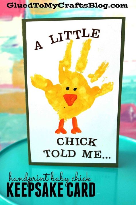 Easter Card Sayings, Crafts Elementary, Easter Cards For Kids, Easter Handprint Crafts, Kids Easter Cards, Funny Easter Cards, Diy Easter Cards, Idea For Easter, Handprint Keepsake