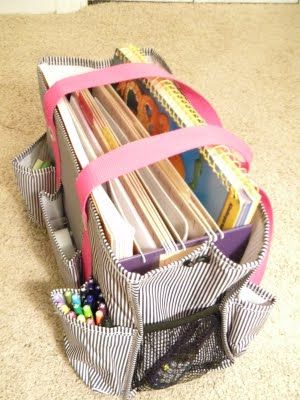 Portable File Organizer, Teacher Bags Tote, Teachers Bag, Teaching Bag, Teacher's Desk, Thirty One Organization, Organizing Utility Tote, 31 Bag, Teacher Bag