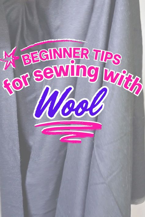 Curious about wool fabric? Explore its insulating qualities, best applications, and sewing techniques. Ideal for both beginners and experienced sewists looking to work with this classic material | how to sew wool fabric | what to sew with wool fabric Wool Sewing Projects, Wool Fabric Projects, What To Sew, Wool Applique Quilts, Types Of Fibres, Wool Applique, Ethical Clothing, Cold Weather Outfits, Eco Friendly Fashion