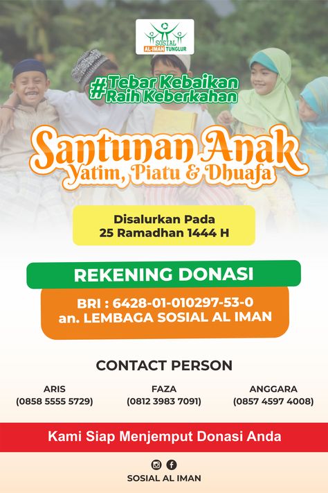 Poster Pamflet Santunan anak yatim dan dhuafa Pamflet Donasi, Board Games, Banners, Poster Design, Geek Stuff, Design Inspiration, Festival, ? Logo, Design