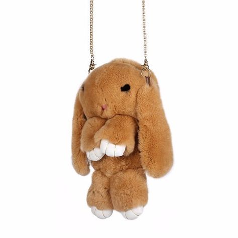 Rabbit Bag / Bolso Conejo WH433 Fluffy Bag, Bunny Backpack, Fluffy Rabbit, Girls Fur, Bunny Bags, Fur Handbags, Fluffy Bunny, Plush Bags, Cartoon Rabbit