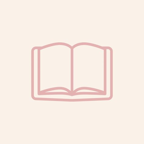 Book Icon Aesthetic Pink, Book Icon Notion, Notion Pictures Pink, Pink Notebook Icon, Icons For Notion Aesthetic, Book Widget Icon, Books Icon Pink, Pink Notion Icon, School Icon Aesthetic