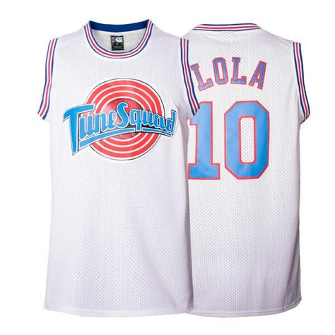 lola bunny space jam jersey Tune Squad Jersey, Space Jam Jersey, Jordan Space Jams, Michael Jordan Basketball, Jordan Jersey, Lola Bunny, Tune Squad, Shooting Guard, Looney Tunes Characters