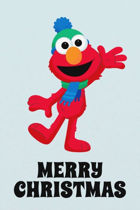 Merry Christmas from Elmo Postcard
The Nutcracker Starring Elmo & Tango | This fun graphic features Elmo waving wearing a winter hat and scarf. Winter Hat And Scarf, Christmas Postcards, Graphic Material, The Nutcracker, Hat And Scarf, Christmas Postcard, Postcard Size, Pattern Graphic, Winter Hat