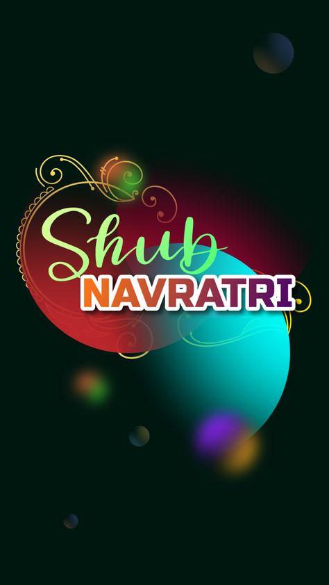 Shub Navratri Shub Navratri, Navratri Wallpaper, Neon Signs, Neon, Wallpapers, Quotes, Quick Saves