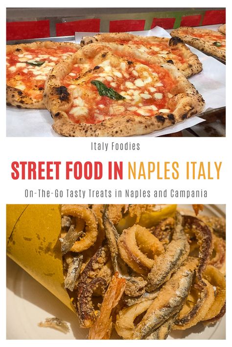 Planning a visit to Campania, Italy and want to try the local street food? Naples, Sorrento, Capri, and the Amalfi Coast have some tasty choices. Street food in Naples is some of the best in Italy! #streetfood #Naples #Napoli Naples Food, Italy Campania, Italian Street Food, Europe 2023, Campania Italy, Best Of Italy, Culinary Travel, Street Foods, Italy Food