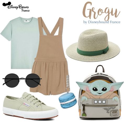 Grogu Disneybound, Hollywood Studios Disneybound, Disney Bound Outfits Star Wars, Disney Honeymoon Ideas, Disney Bound Outfits Summer, Disneyworld 2023, Costume Ideas For Friends, Disneybound Outfits Summer, Star Wars Disney Bound