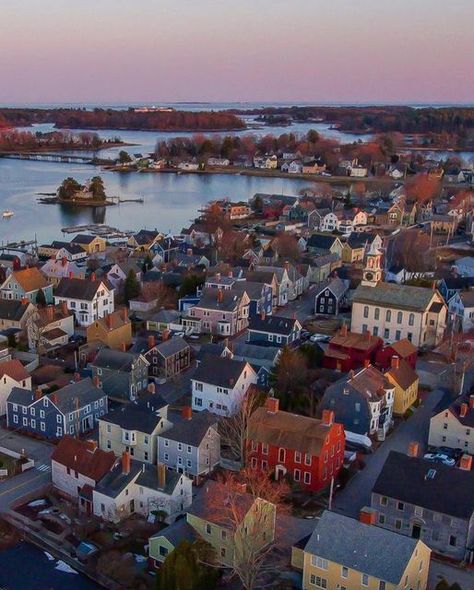 Drew Fortin Photo | Maine Life on Instagram: "Looking over the vibrant color of colonial Portsmouth #visitnh #visitmaine #maine #newhampshire #newengland #mymewengland #portsmouthnh #downtownportsmouth #winter #winterwonderland" Portsmouth Maine, Visit Maine, Historic New England, Portsmouth Nh, New England Travel, Maine Coast, New Canaan, First Day Of Spring, Early Autumn