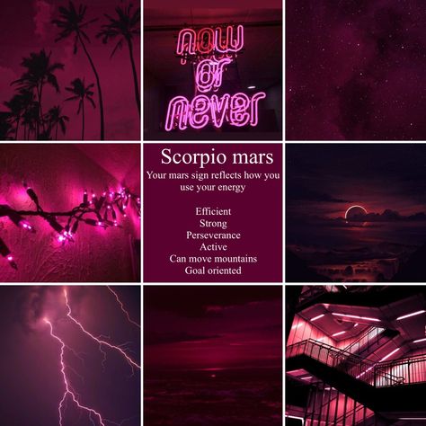 Mars Scorpio Aesthetic, Mars In Scorpio Aesthetic, Scorpio Mars Aesthetic, Astrology Branding, Mars In Scorpio, Mars Sign, Scorpio Mars, Mars Aesthetic, Scorpio Aesthetic