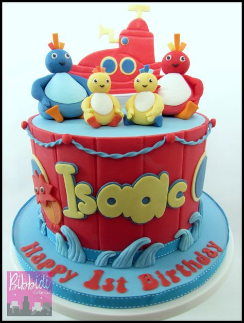 Cbeebies Twirlywoos birthday cake by Bibbidi Cake Co Twirly Woos Birthday, Twirlywoos Cake, Cbeebies Party, Jessica Cake, Cbeebies Cake, Bing Cake, Birthday Party Food Ideas, Boys 1st Birthday Party Ideas