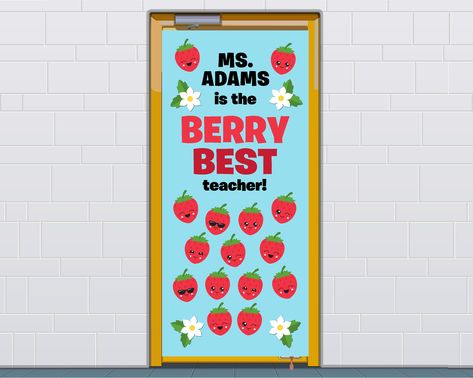 Teacher Appreciation Door, Teacher Appreciation Door Decorations, Teacher Appreciation Doors, Printable Teacher Appreciation, Kindergarten Party, Teacher Appreciation Printables, Teacher Doors, Door Decorating, Uplifting Gifts