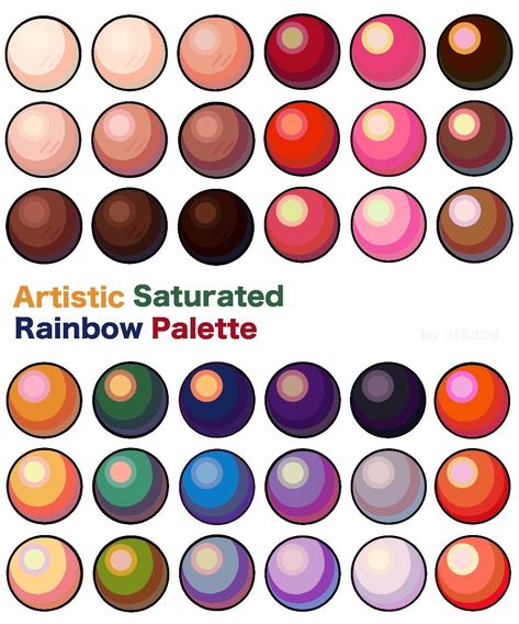 Vibrant rainbow color palette for your next design project. Use #rainbowcolors #colorpalette . #Human_Color_Palette #Color_Palette_Challenge_Art #Interesting_Color_Palettes #Comic_Color_Palette Character Art Color Palette, Color Pallete For Drawing, Line Art Color Palette, Eyestrain Palette, Color Palette Tumblr, Color Palette Challenge Art, Eye Strain Art Color Palette, Shading Color Palette, Hyperpop Color Palette