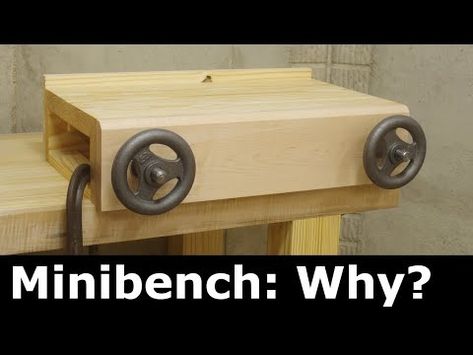 Why Build a Mini-Workbench? - YouTube Mini Workbench, One Note, Tool Chest, Workbench, Tool Box, Good Things, Building