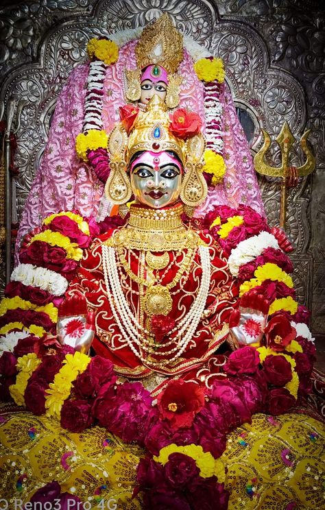 Harsiddhi Maa, Sikotar Maa, Maa Pictures, Durga Maa Pictures, राधा रानी, Raju Bhai, Maa Image, Durga Devi, Dp Photos