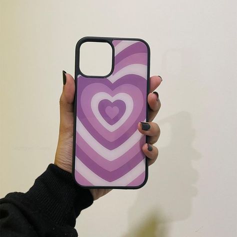 Shopgram Cases on Instagram: "Lavender Heart Case🫶🏻 Bestseller of last week✨ Click the link in bio to shop💕 @shopgramcases" Purple Heart Phone Case, Lavender Phone Case, Preppy Phone, Case Painting, Preppy Phone Case, Lavender Heart, Fabric Drawing, Phone Covers Diy, Handmade Phone Case