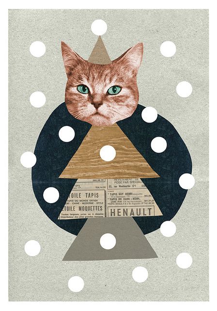 Cat tree Christmas Card | Flickr - Photo Sharing! Christmas Collage, Cat Cards, Project Inspiration, Noel Christmas, Christmas Illustration, Christmas Stuff, Cat Tree, Tree Christmas, Cat Illustration