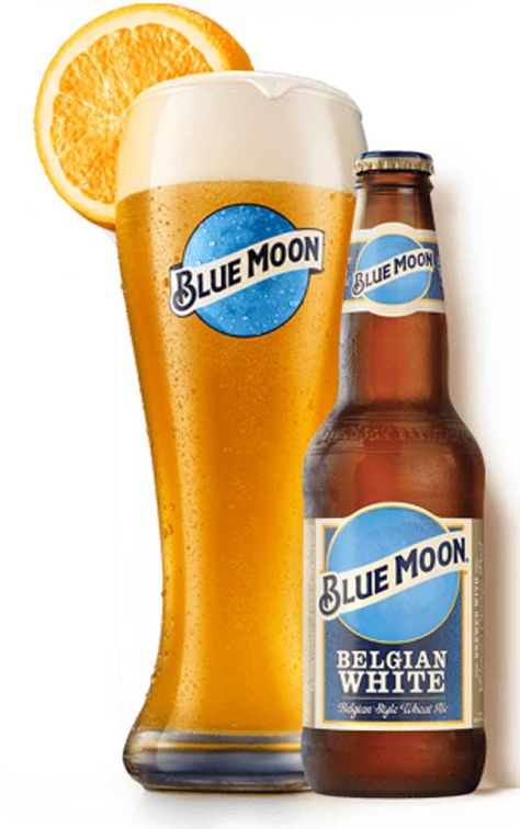 Blue Moon Beer, Beer Images, Honey Wheat, Ipa Beer, Baked Potato Recipes, Wheat Beer, Beer Brands, Beer Recipes, Stone Fruit