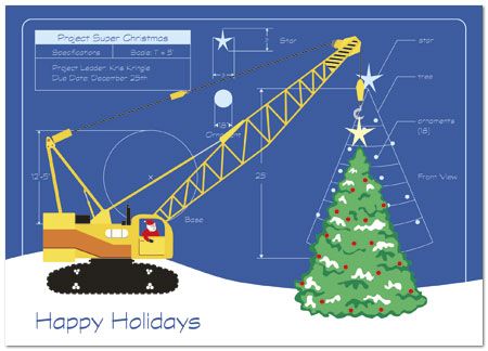 Company Christmas Card, Construction Christmas Cards, Origami Xmas, Company Holiday Cards, Company Christmas Cards, Business Christmas Cards, Christmas Campaign, Business Christmas, Land Surveying