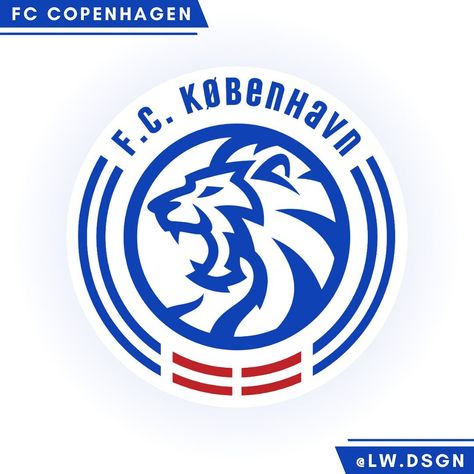 Football Badge Designs | FC Copenhagen redesign 🦁 • • • #logo #graphicdesign #crest #emblem #rebrand #football #redesign #badge #graphics #københavn #copenhagen… | Instagram Copenhagen Instagram, Fc København, Football Badge, Badge Logo, Football Logo, Badge Design, Emblem Logo, Copenhagen, Soccer