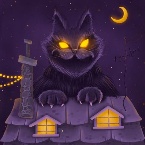 Yule Cat, Marla Singer, Guard House, Creepy Cat, Magic Art, Olaf, Yule, Art Market, Christmas Cats