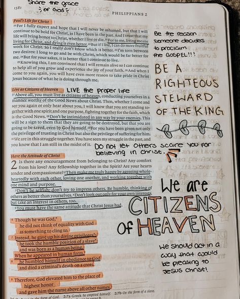 Philippians Bible Study, Bible Annotations, Bible Goals, Imago Dei, Bible Studying, Bible Journal Notes, Bible Study Plans, Bible Ideas, Inspire Bible Journaling