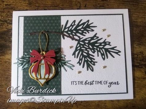 Decorated With Happiness Stamp Set, Stampin Up Decorated With Happiness, Decorated With Happiness, Papercraft Christmas Cards, Chrismas Cards, Stamped Christmas Cards, Christmas Card Set, Christmas Blessings, Stampin Up Christmas Cards