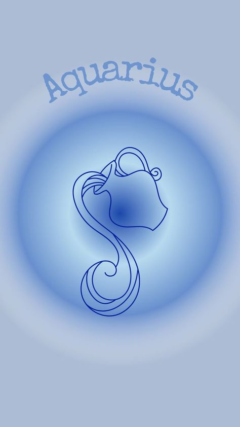 Horoscope Wallpaper, Aquarius Mercury, Aquarius Aura, Aquarius Wallpaper, Blue Aura Wallpaper, Taurus Wallpaper, Tarot Zodiac, Aquarius Aesthetic, Aquarius Art