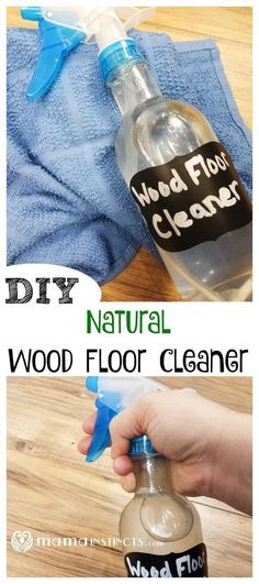 Don't use toxic chemicals to clean your floors, especially if you have kids or a crawling baby. Try this simple DIY recipe made with natural ingredients to clean those hardwood floors. Natural Hardwood Floor Cleaner, Natural Wood Floor Cleaner, Diy Wood Floor Cleaner, Natural Wood Cleaner, Diy Floor Cleaner, Natural Cleaning Supplies, Natural Cleaning Products Diy, Diy Wood Floors, Wood Floor Cleaner