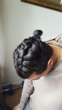 Men Hair Styles Long, French Braids Men, Man Braid, Styles For Guys, Braided Man Bun, Braids Men, Man Bun Hairstyles, Gents Hair Style, Curly Hair Braids