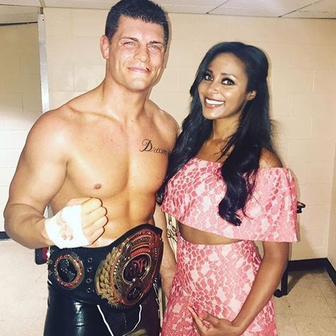 WWE Superstars Cody Rhodes (Cody Runnels) and his wife Brandi Rhodes (Brandi Reed Runnels) celebrating his Ring Of Honor championship #WWE #ROH #wwecouples #wwewives #wwewags #husband #wife #wrestling #wrestler Being The Best Mom, Today Is The Best Day, Brandi Rhodes, Wwe Couples, Ring Of Honor, Cody Rhodes, Kevin Owens, Wwe Wrestlers, The Best Day