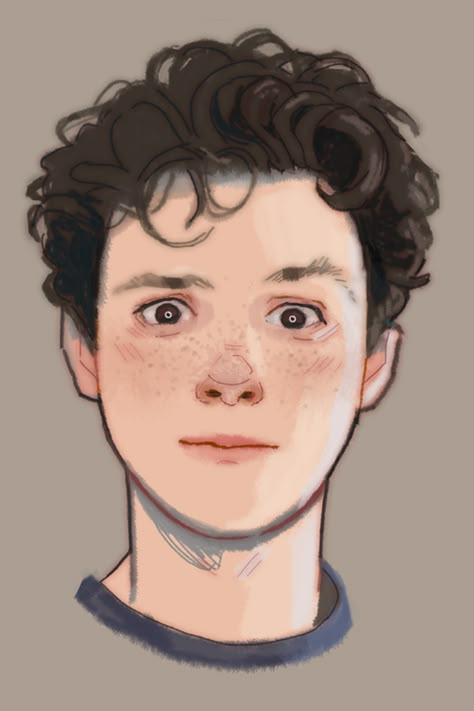 Study Doodles, 얼굴 드로잉, 얼굴 그리기, Hair Anime, Art Drawings Sketches Simple, Wet Hair, Art Inspiration Drawing, Peter Parker, Funky Art