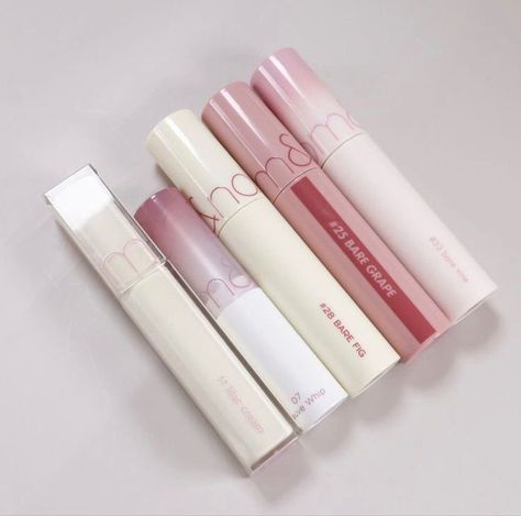 ROM&ND is a Korean makeup brand with high quality products to help accentuate each person's unique, natural beauty. Rosa Make-up, Korean Makeup Brands, Makeup Order, Makeup Accesories, Makeup Supplies, Ethereal Makeup, Makeup Aesthetic, Winter Makeup, Fancy Makeup