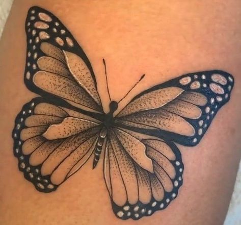 Butterfly Thigh Tattoos Women, Single Butterfly Tattoo, Butterflies Tattoo Designs, Nail Butterflies, Wallpapers Butterflies, Hairstyle Butterfly, Party Decorations Butterfly, Butterfly Draw, Butterfly Locs Hairstyle