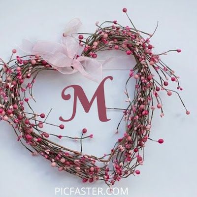 A Name Dp, M Letter Design, Whatsapp Dp Images Hd, M Letter Images, K Names, M Names, F Names, Floral Monogram Letter, Love Dp