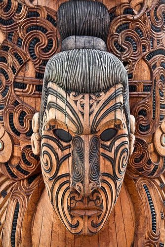 Maori Art, Wood Carving | Flickr - Photo Sharing! Awesome Work here. Love This Out Come looks Great. Maori Carving, Ta Moko Tattoo, Tato Maori, Travel Holland, Maori People, Maori Designs, Māori Culture, Masks Crafts, Maori Art