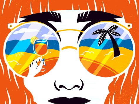 Summer Time by Amatita Studio Summer Motion Graphics, Summer Design Graphic, Beach Animation, Summer Animation, Tequila Art, Animated Ads, Visual Moodboard, Bollywood Night, Summer Gif