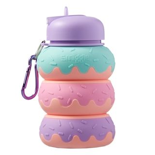 Silicone water bottle | Smiggle Online Smiggle Water Bottle, Squash Drink, Toddler Sippy Cups, Collapsible Water Bottle, Cute School Stationary, Veterans Day Gifts, Cute Water Bottles, Silicone Bottle, Stationary School