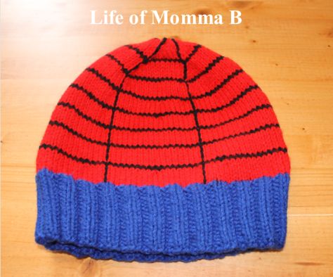 Spider Man Knitted Hat, Spiderman Hat Knitting Pattern Free, Spider Man Knitting Patterns, Spiderman Knitting, Crochet Spiderman Hat, Superhero Hats, Spiderman Hat, Radioactive Spider, Patio Oasis