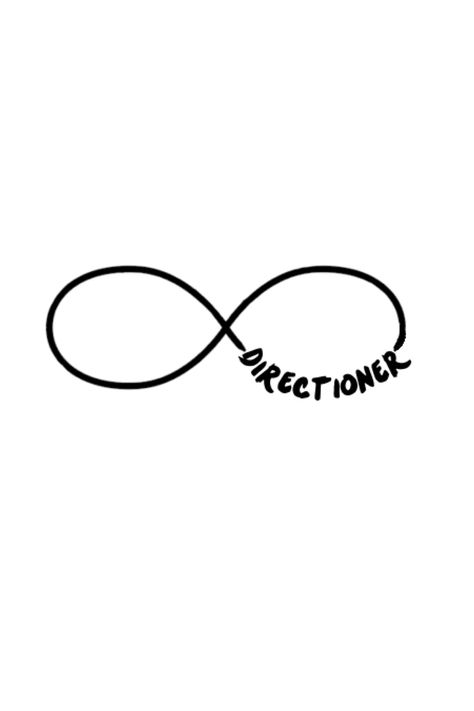 Infinity Directioner Background One Direction Infinity Tattoo, One Direction Infinity, 1d Tattoo Ideas Lyrics, One Direction Silhouette, Happily Tattoo One Direction, 1d Logo, Infinity Symbol Aesthetic, Infinity Signs Small Tattoos, One Direction Logo