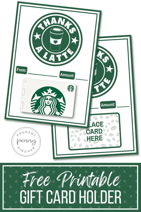 Say thank you to a special someone and show your appreciation with this Thanks a Latte Free Printable DIY Gift Card Holder. It makes a great gift idea for your favorite teacher during teacher appreciation week or a kids' teacher gift for the end of the school year. It's a creative way to give a gift card with a personal touch and is a perfect gift for that coffee lover in your life! Plus, it's a unique gift card presentation that the recipient will love! Thanks A Latte Free Printable, Unique Gift Card Presentation, Teacher Appreciation Week Printables, Diy Gift Card Holder, Teacher Coffee Gifts, Gift Card Presentation, Gift Card Holder Diy, Teacher Appreciation Gifts Diy, Thank You Printable