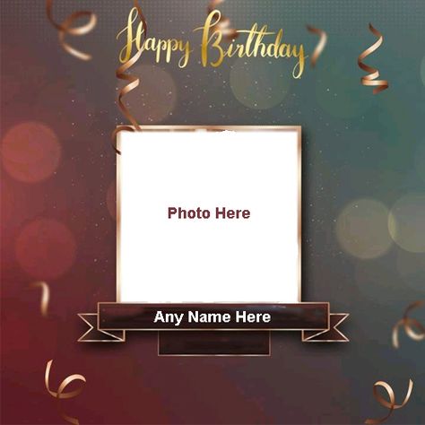 Looking for the latest happy birthday photo frame with name online? Happy birthday wishes with photo frame and name free download. Happy Birthday Wishes Photo Edit, Happy Birthday With Name Edit, Birthday Wishes With Name Edit, Happy Birthday Photo Frame Edit, Happy Birthday Wishes With Photo, Happy Birthday Lover, Marriage Anniversary Cards, Birthday Wishes With Photo, Happy Birthday Photo